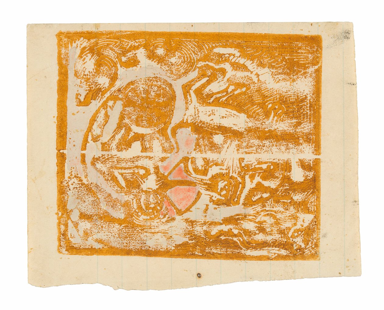 Maoríes y animales de Paul Gauguin