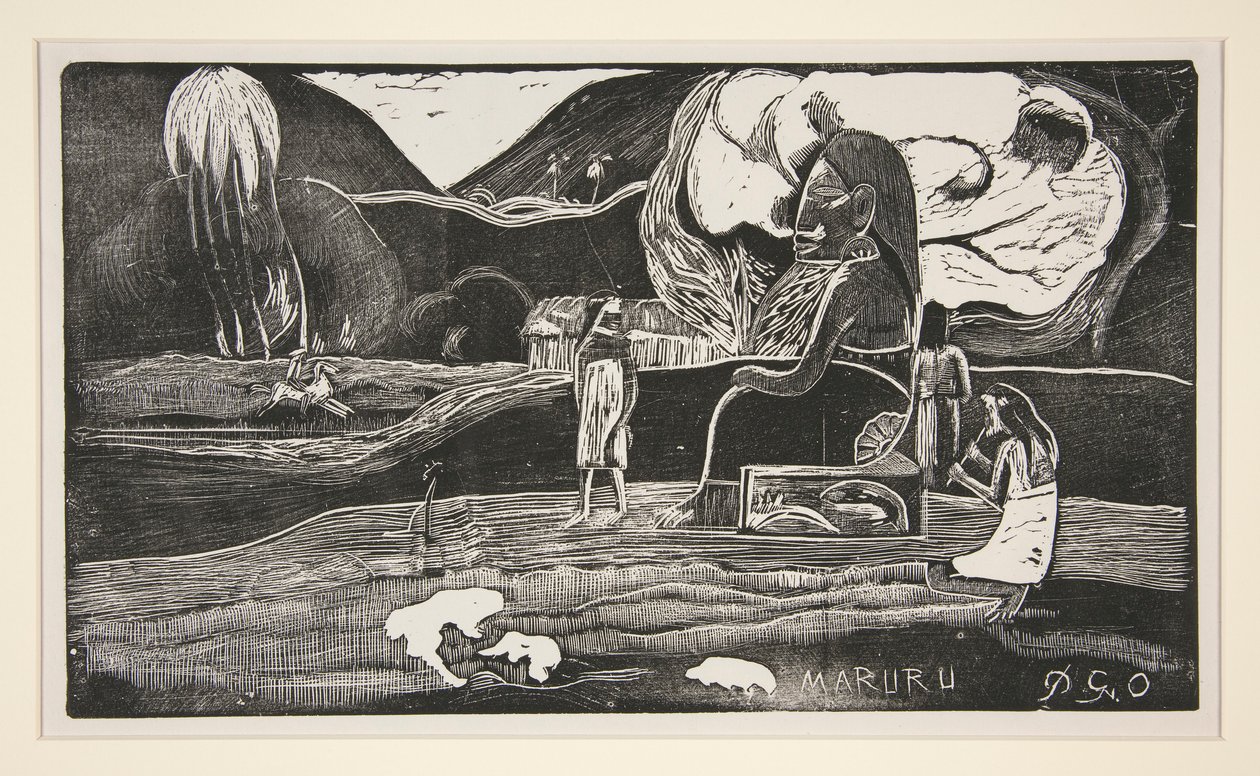 Marurú; Merci - Una Ofrenda de Gratitud de Paul Gauguin