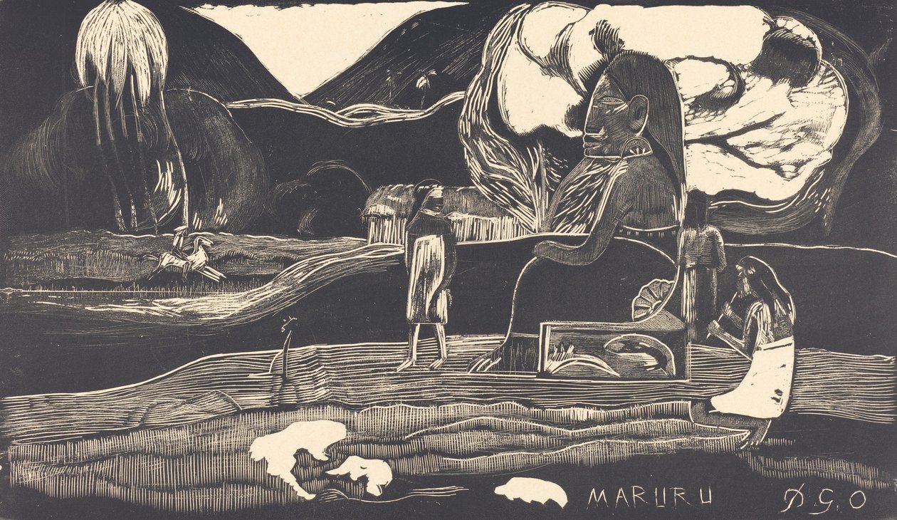 Maruru Gracias de Paul Gauguin