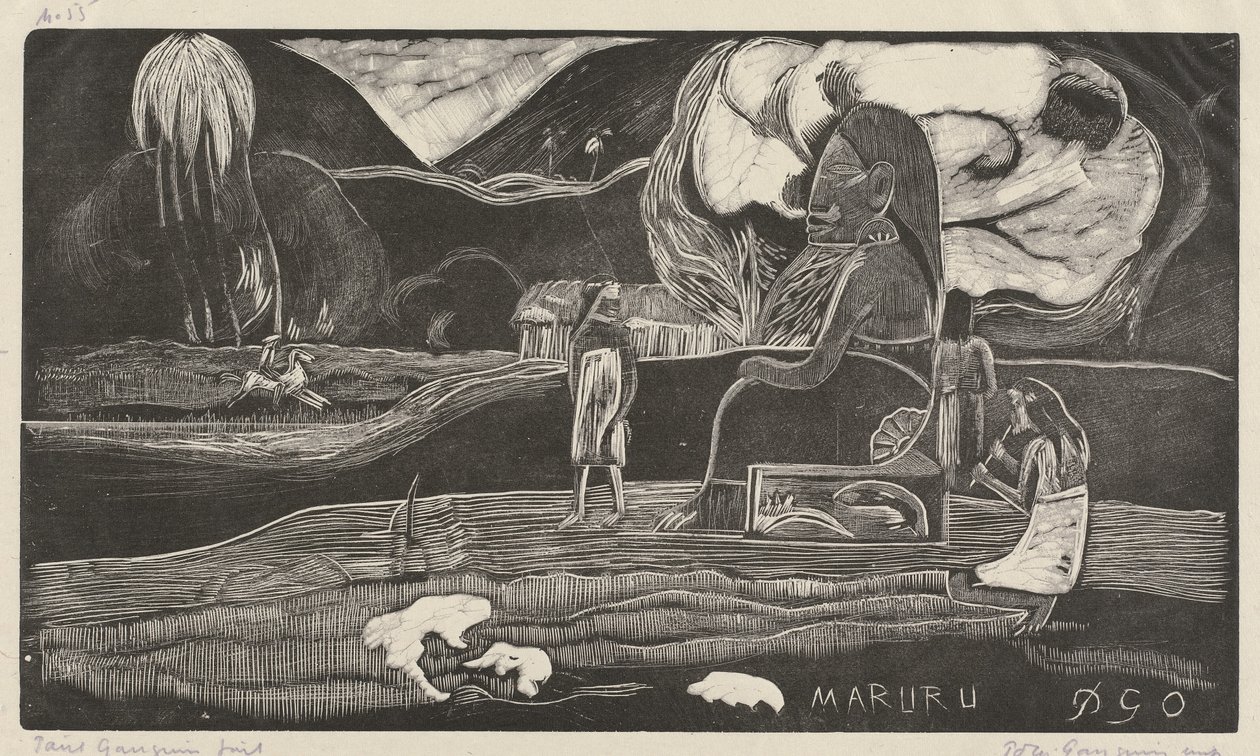 Maruru Gracias de Paul Gauguin