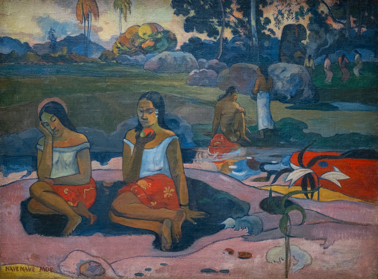 NAVE NAVE MOE (Primavera Sagrada: Dulces Sueños) de Paul Gauguin