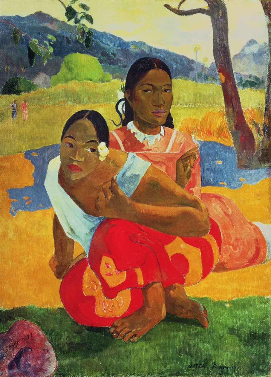 Nafea Faaipoipo (¿Cuándo te casas?) de Paul Gauguin
