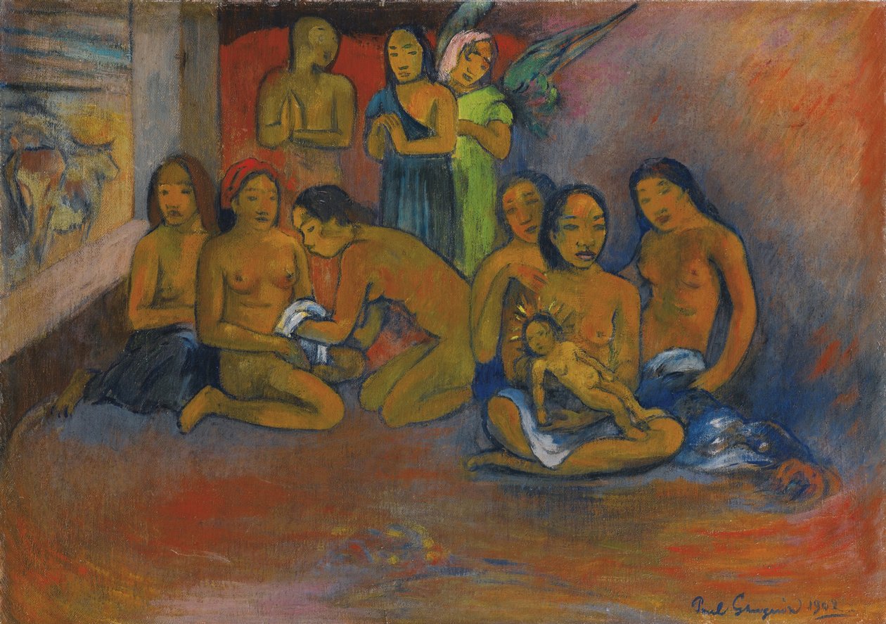Natividad, 1902 de Paul Gauguin