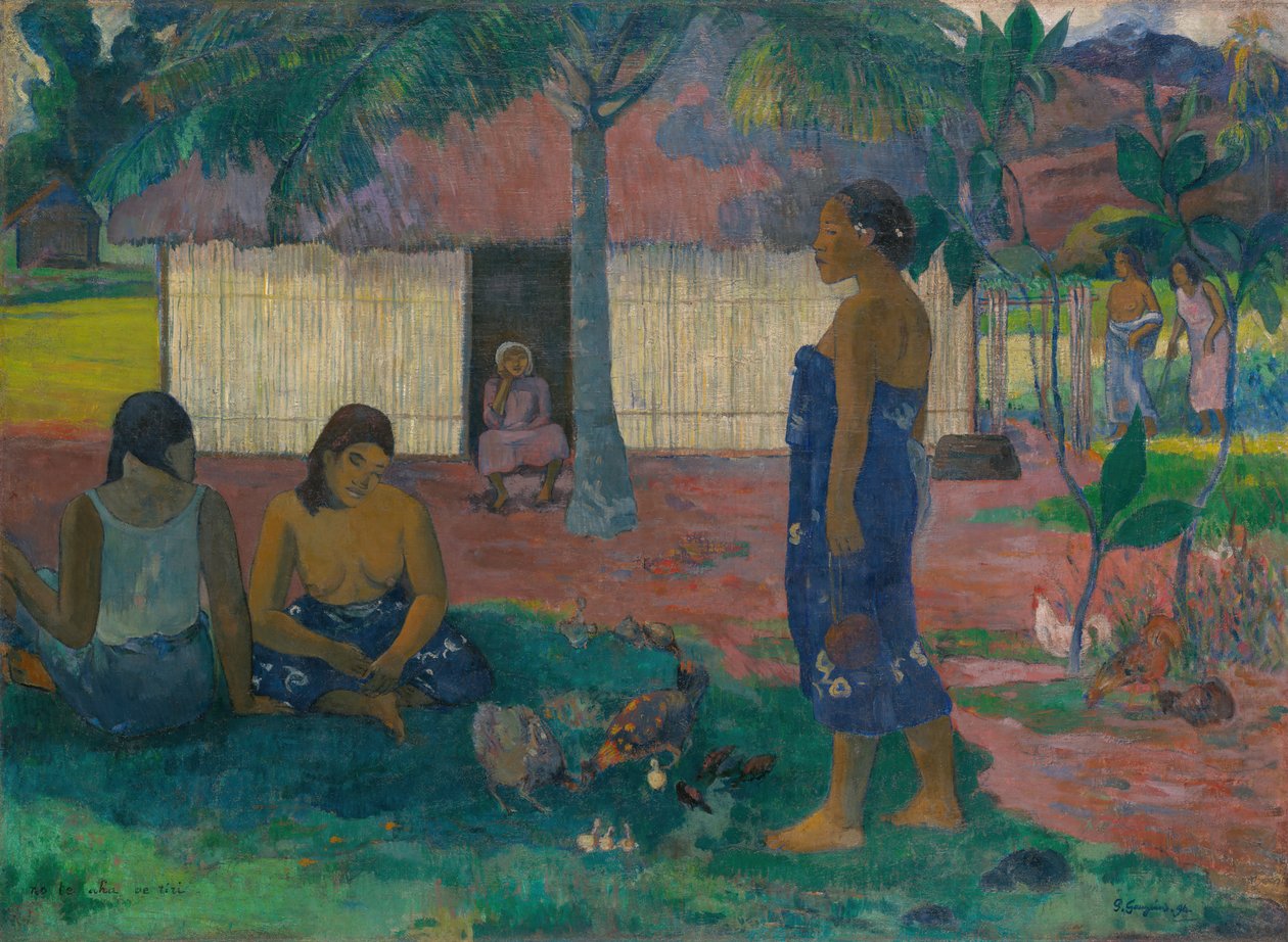 ¿Por qué estás enojado? de Paul Gauguin