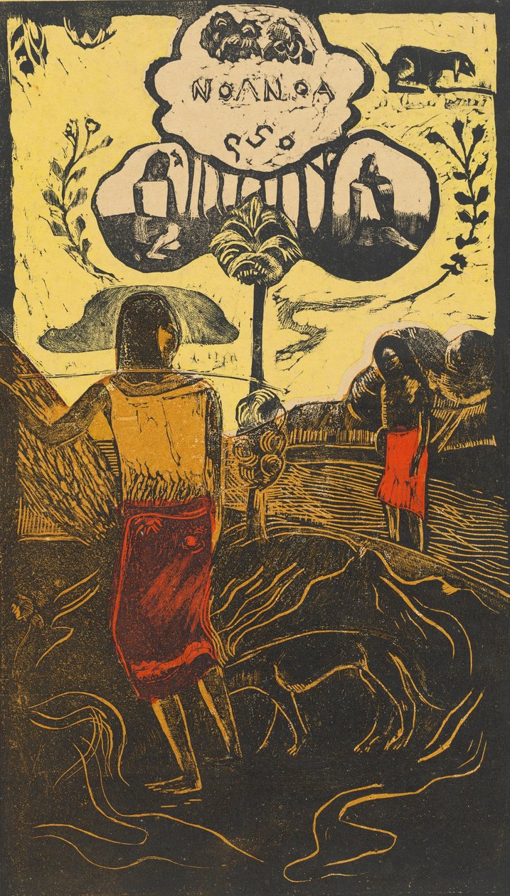 Noa Noa Fragante, Fragante, 1894-1895 de Paul Gauguin
