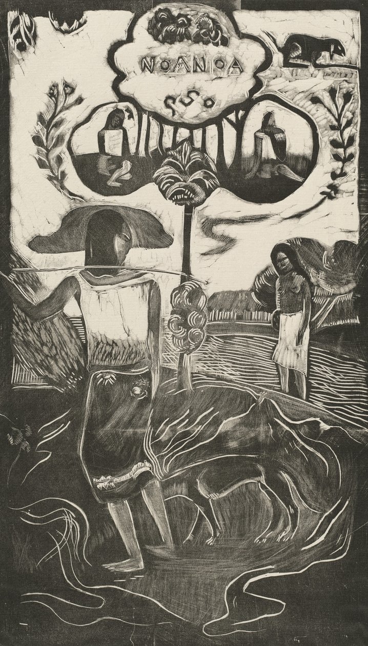 Noa Noa Fragante, Fragante, 1894-1895 de Paul Gauguin