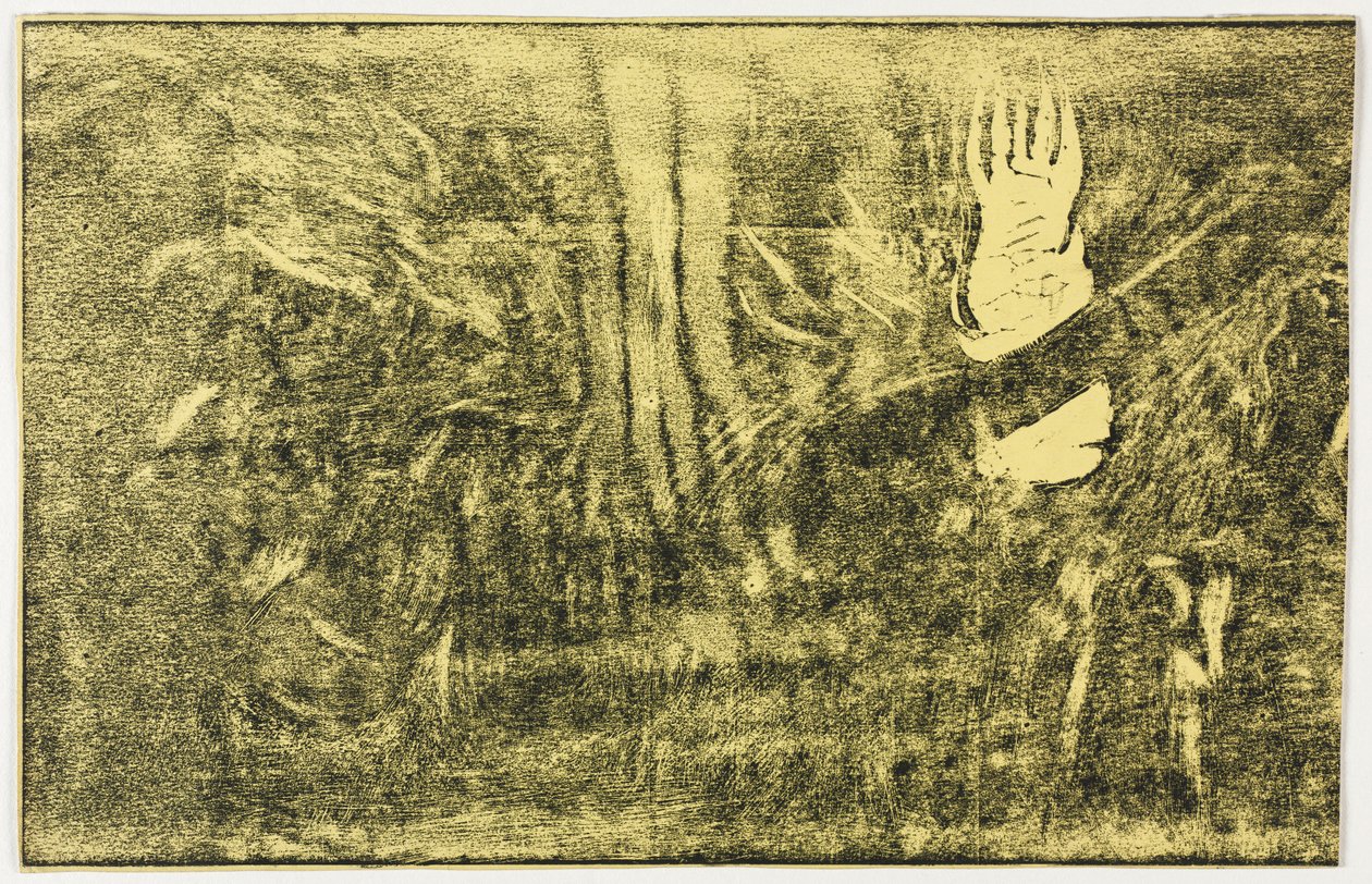 Noa Noa: El diablo habla Mahna No Varua Ino recto, 1893-1894 de Paul Gauguin