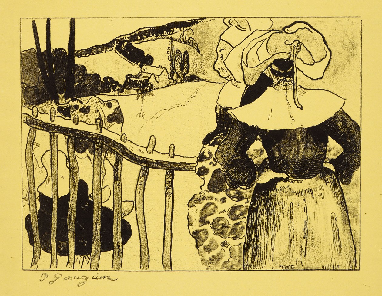 Pastorale in Martinique de Paul Gauguin