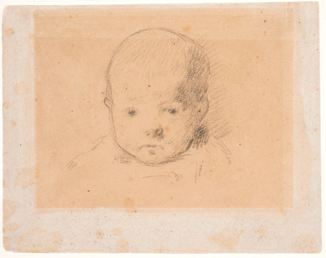 Porträt des Sohnes des Künstlers Clovis, geboren am 10. Mai 1879 de Paul Gauguin