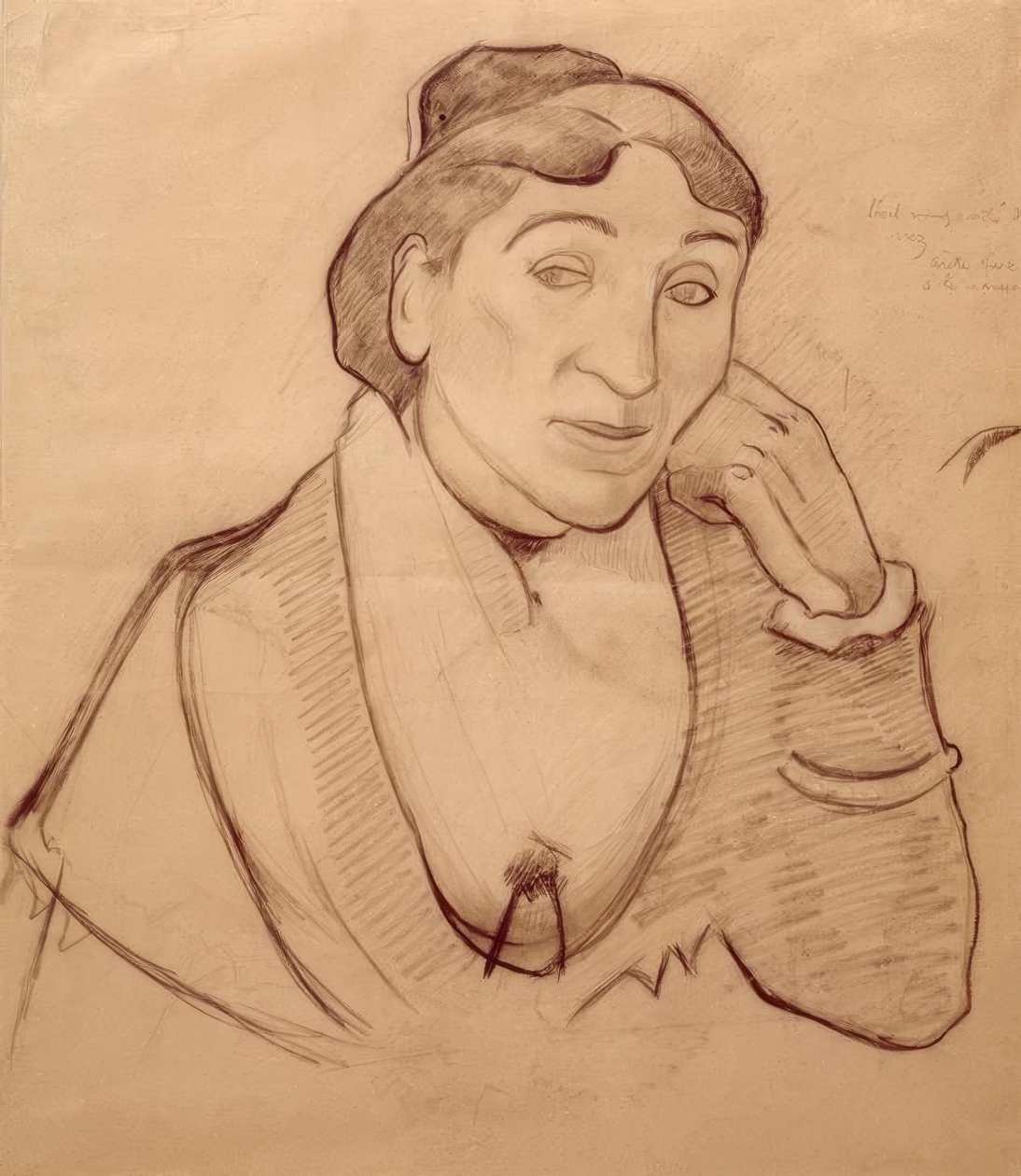 Retrato de la Arlesiana de Paul Gauguin
