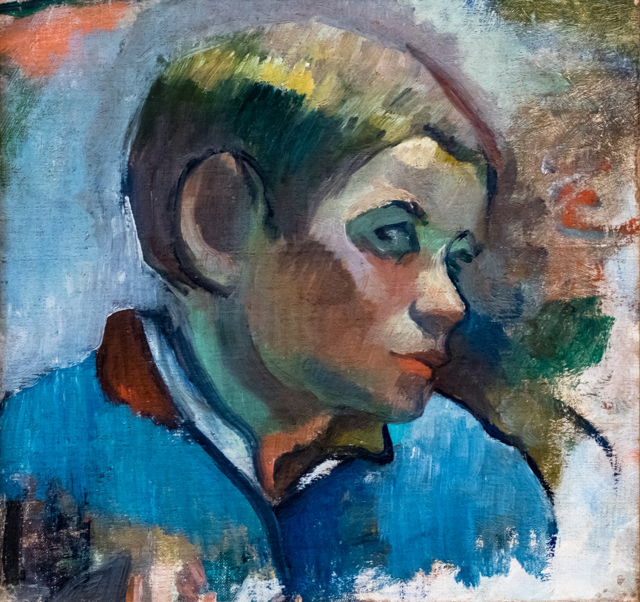 Retrato de un niño de Paul Gauguin