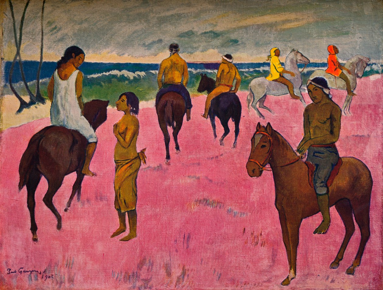 Reiter am Strande, 1902 de Paul Gauguin