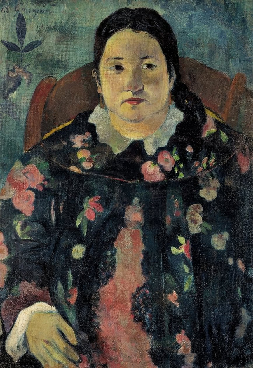 Retrato de Suzanne Bambridge de Paul Gauguin