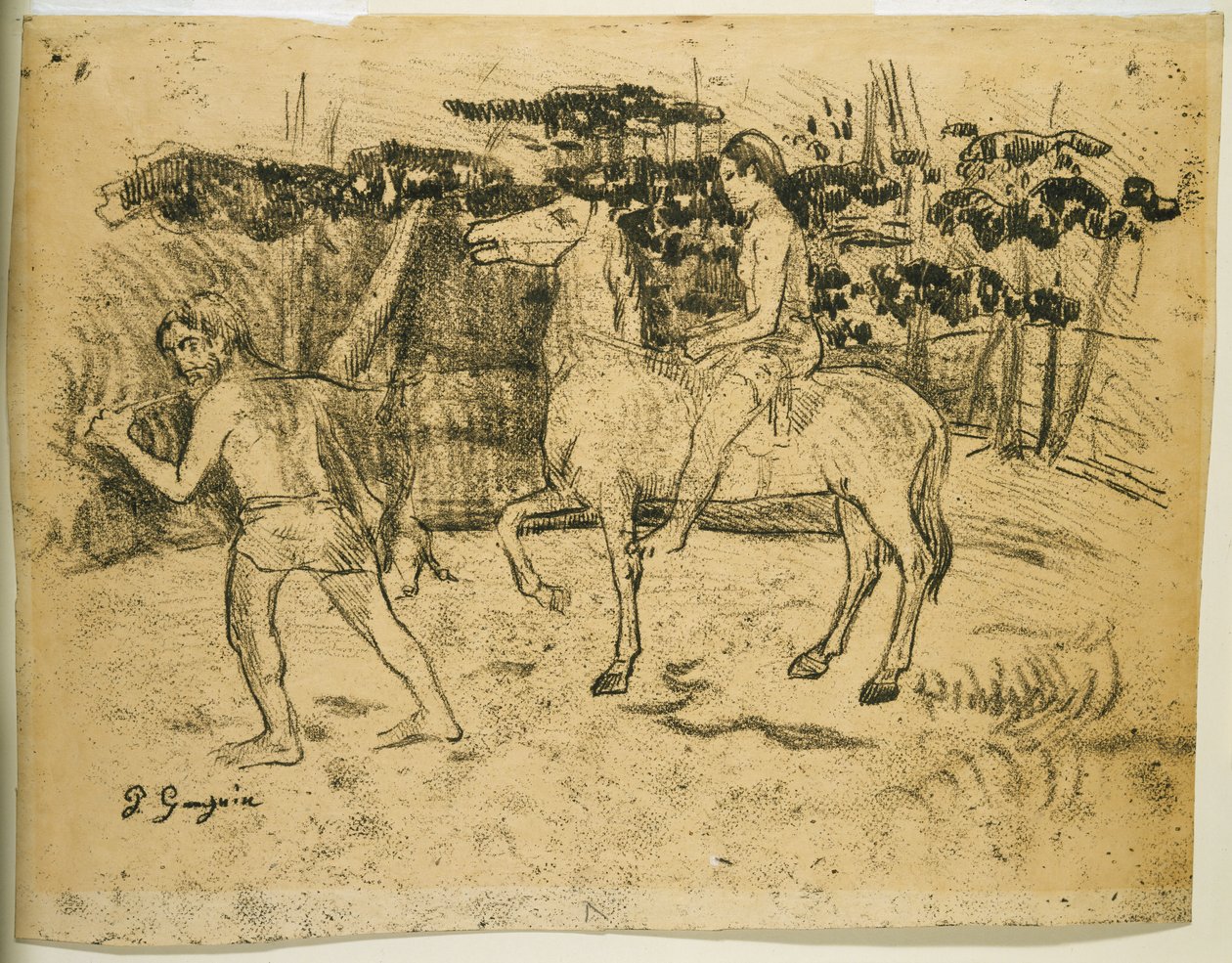 Rückkehr von der Jagd de Paul Gauguin