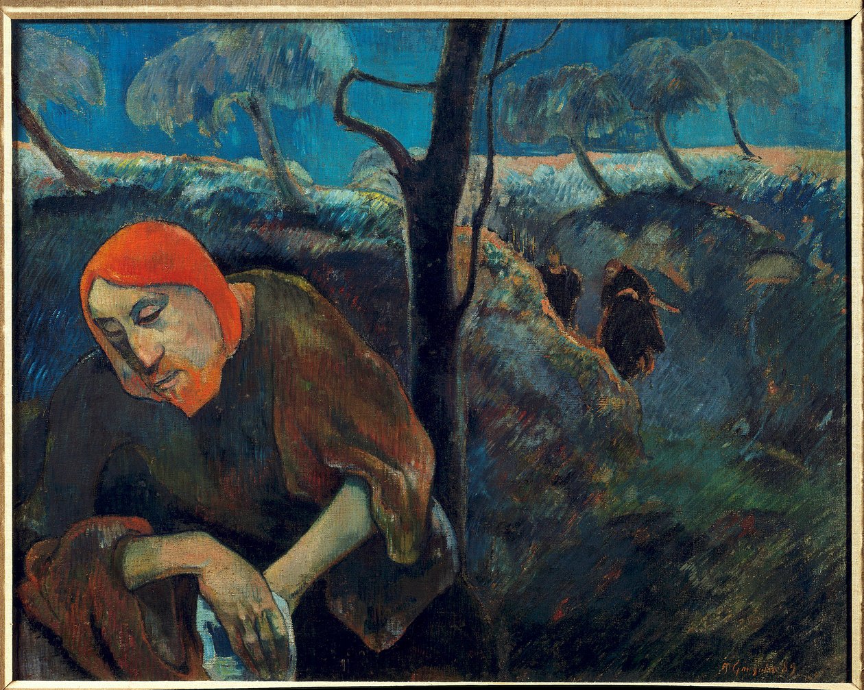 Autorretrato o "Cristo en el Jardín de los Olivos" de Paul Gauguin