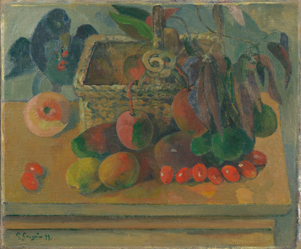 Naturaleza muerta de Paul Gauguin