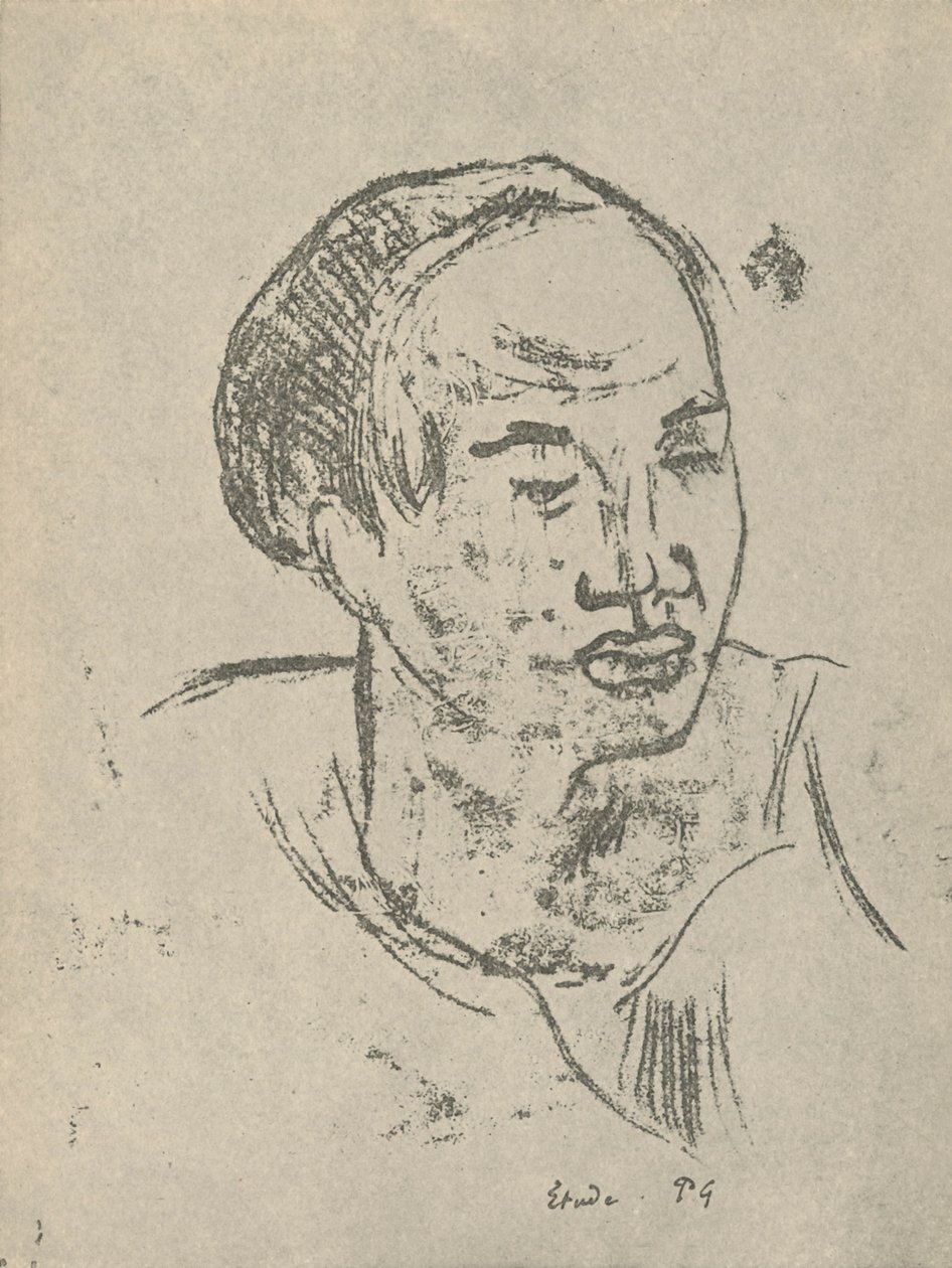 Estudio, 1936 de Paul Gauguin