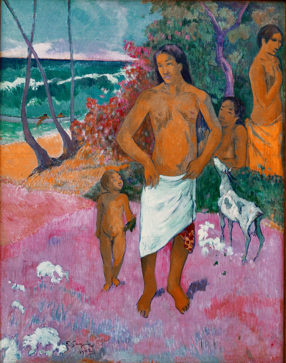 Familia tahitiana de Paul Gauguin