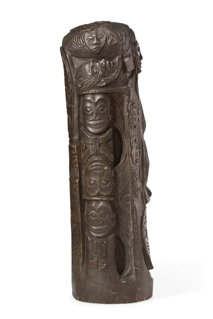 Tótem tahitiano a Cristo en la Cruz, después de 1894 de Paul Gauguin