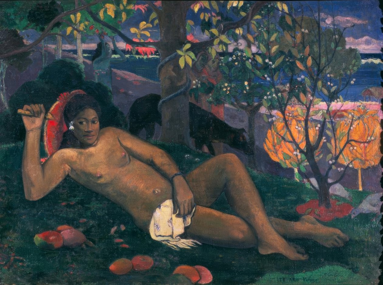 Te Arii Vahine de Paul Gauguin