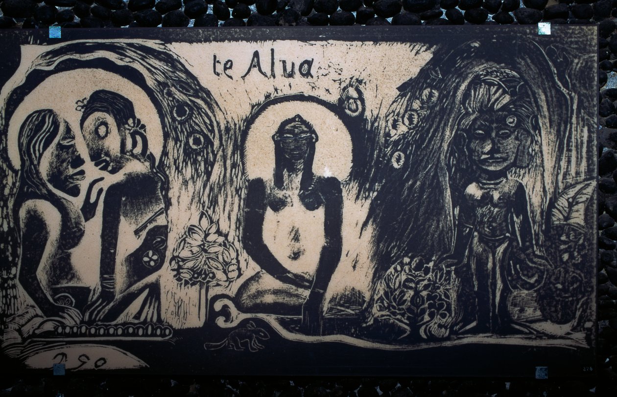 Te Atua (Los Dioses) de Paul Gauguin
