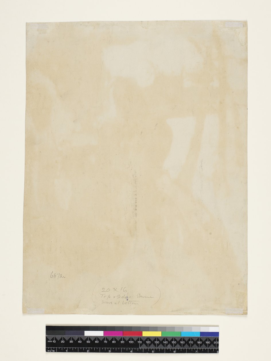 Te Faruru (verso) 1894 de Paul Gauguin