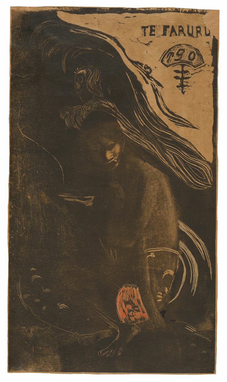 Te faruru (Aquí hacemos el amor), de la Suite Noa Noa de Paul Gauguin