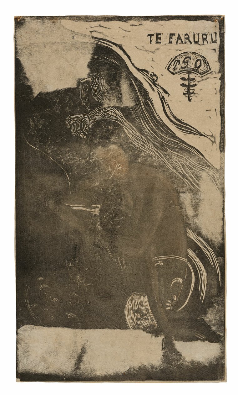 Te faruru (Aquí Hacemos el Amor), de la Suite Noa Noa de Paul Gauguin