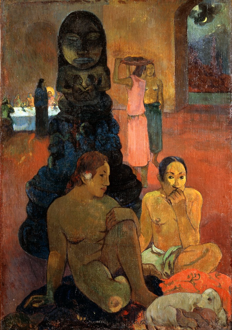 El Gran Buda, 1899 de Paul Gauguin