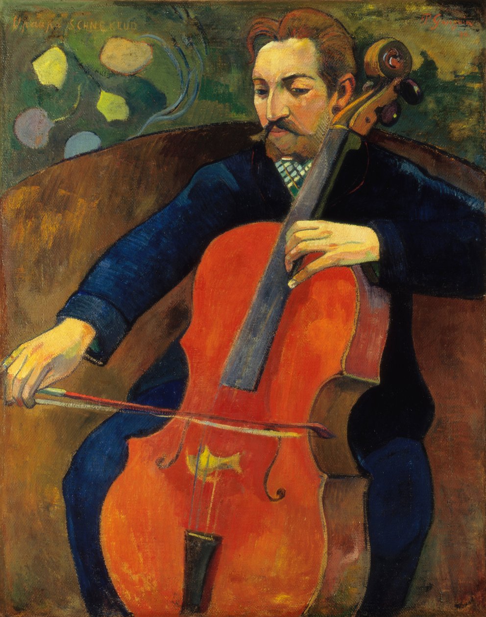 El violonchelista de Paul Gauguin