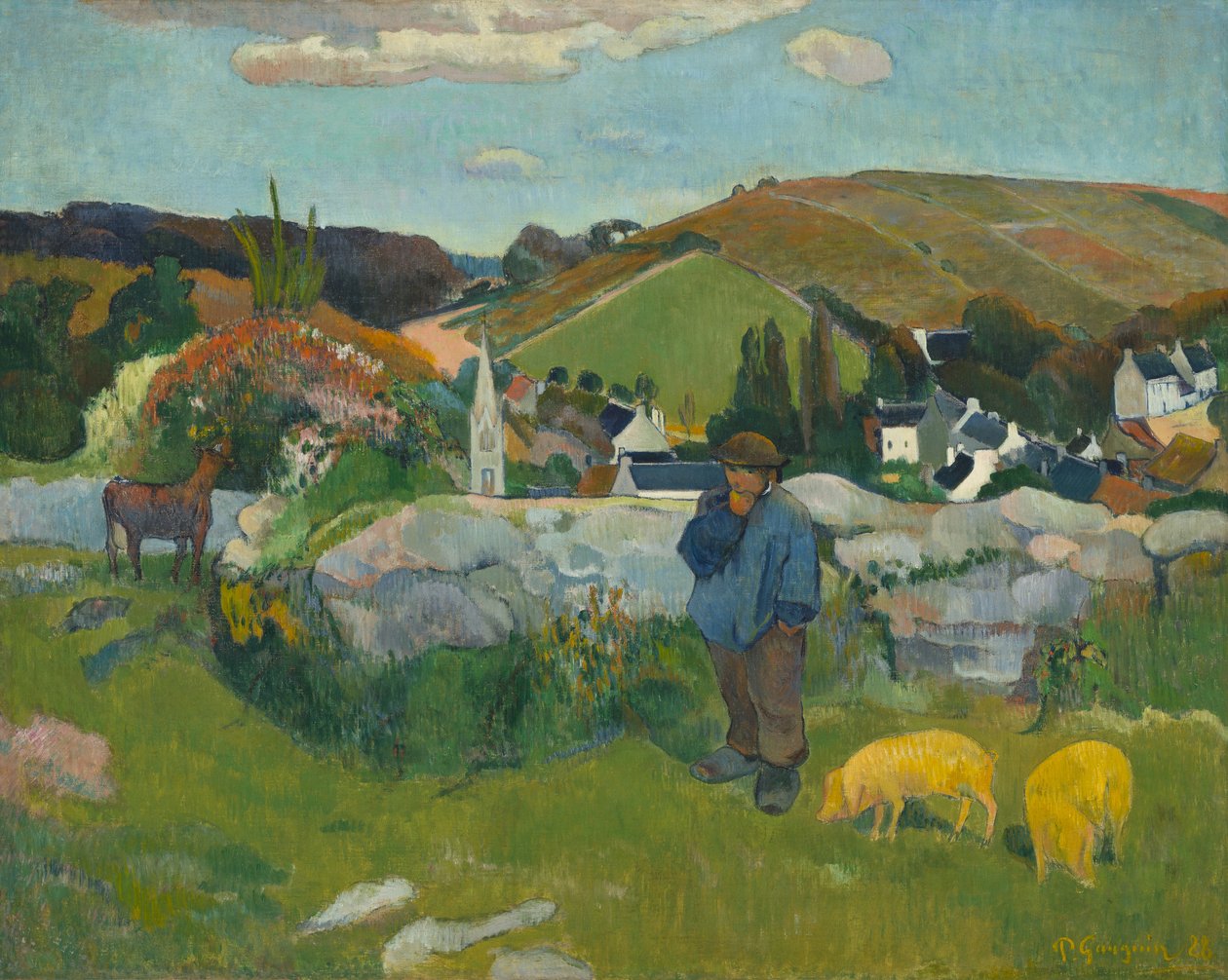 El porquero de Paul Gauguin