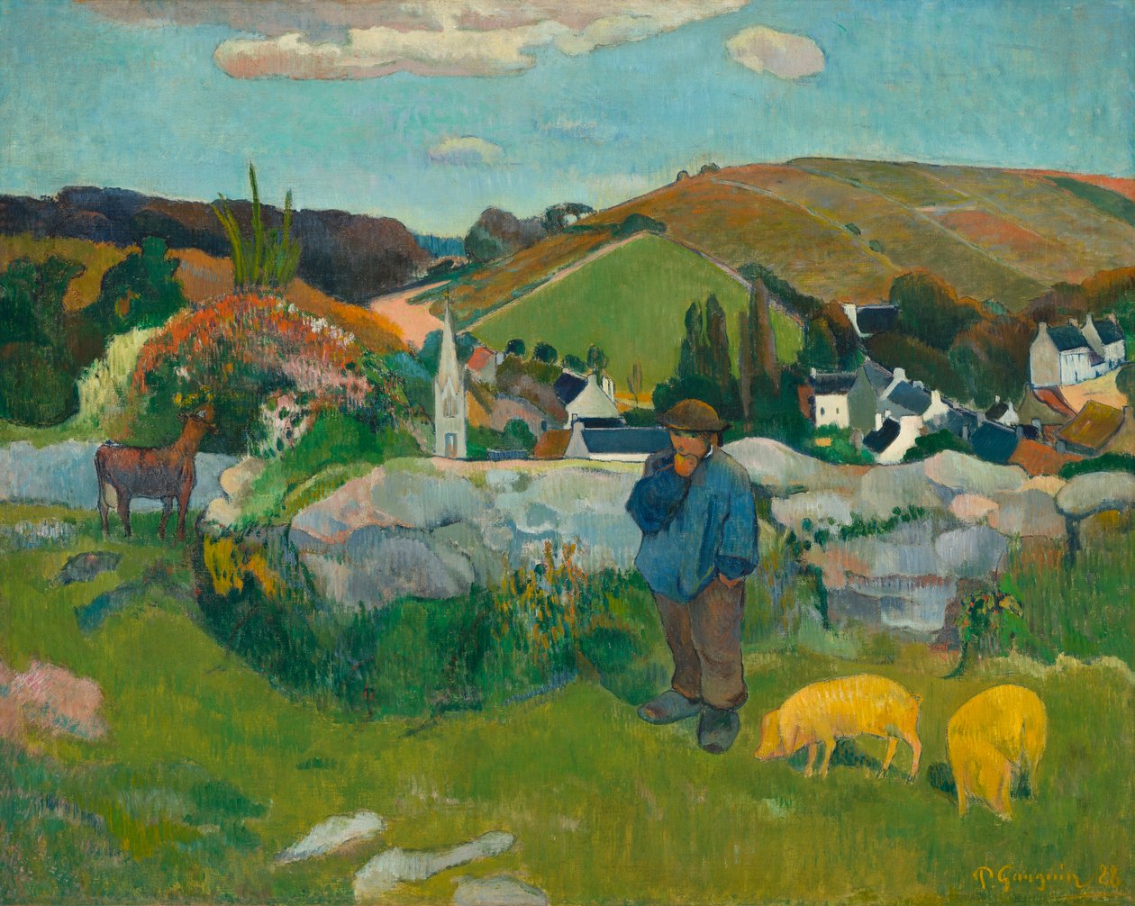 El porquero de Paul Gauguin