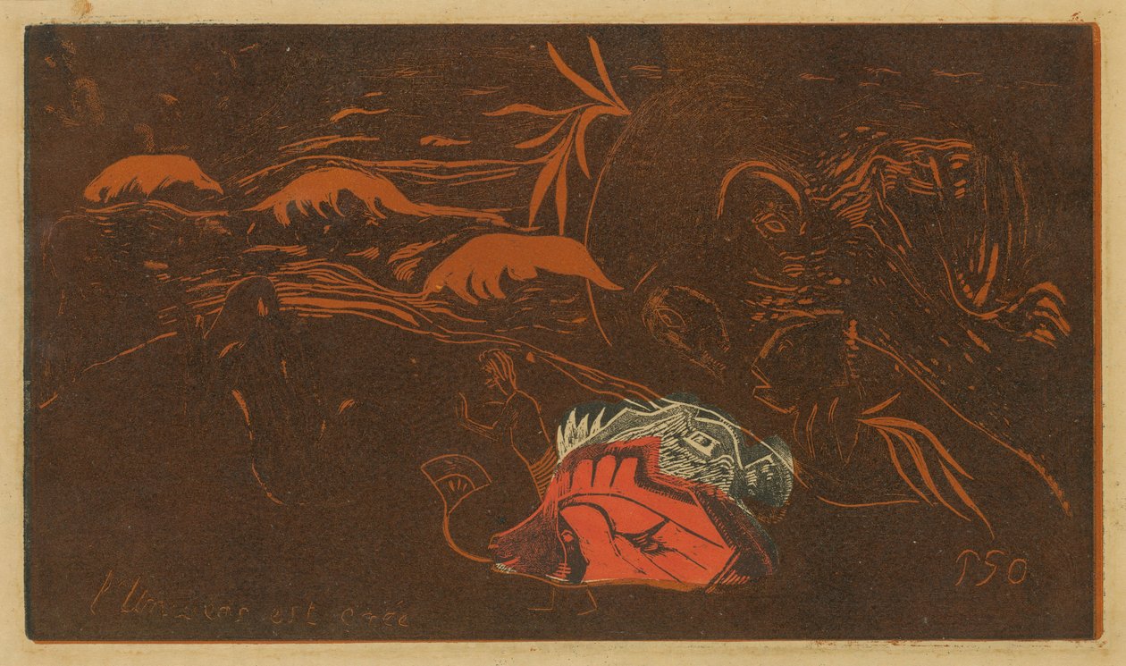 El Universo es Creado de Paul Gauguin