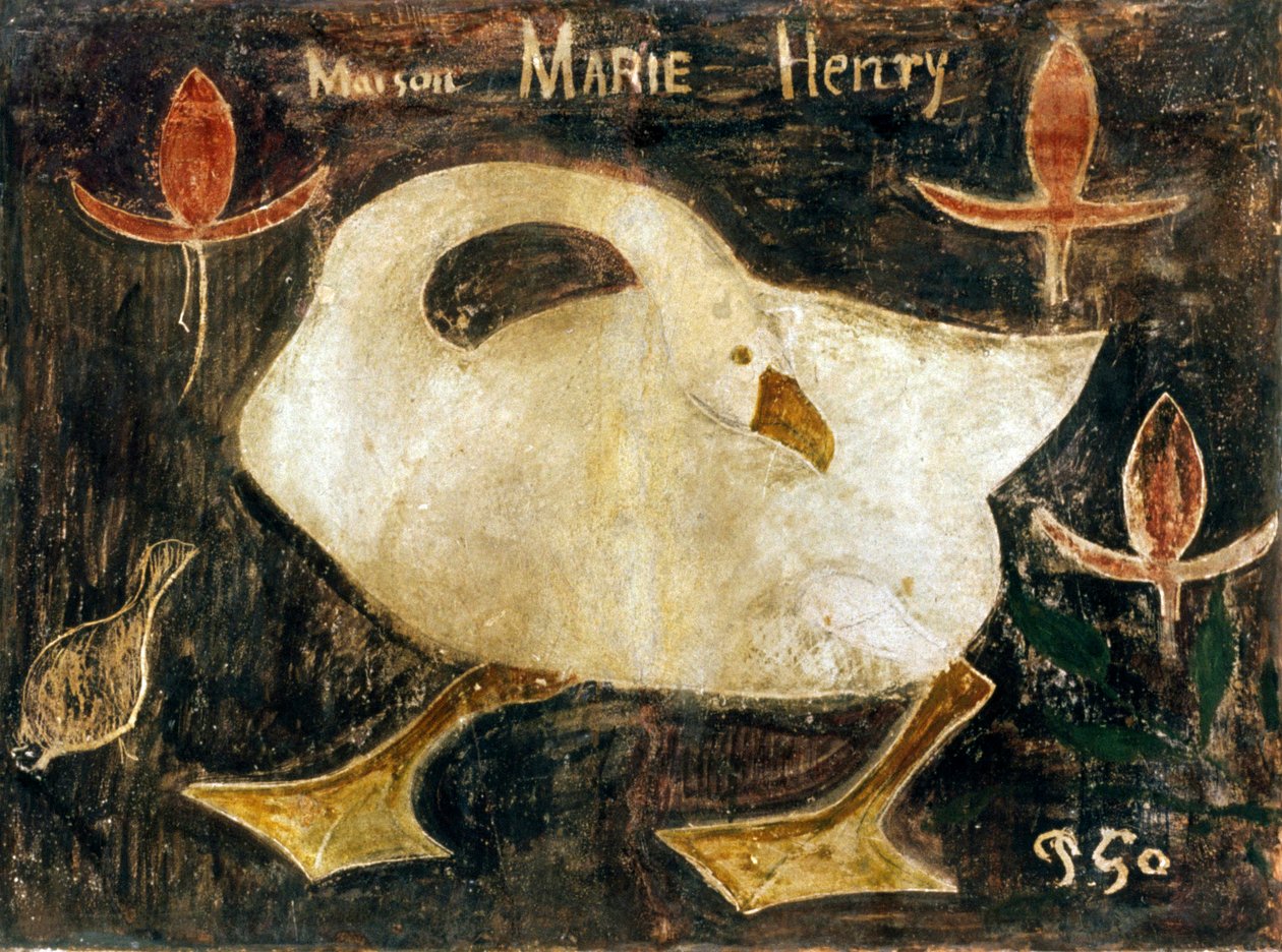 El ganso de Paul Gauguin