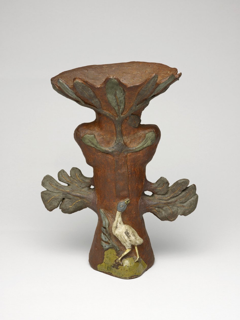 Jarrón en Forma de Planta Exótica de Paul Gauguin