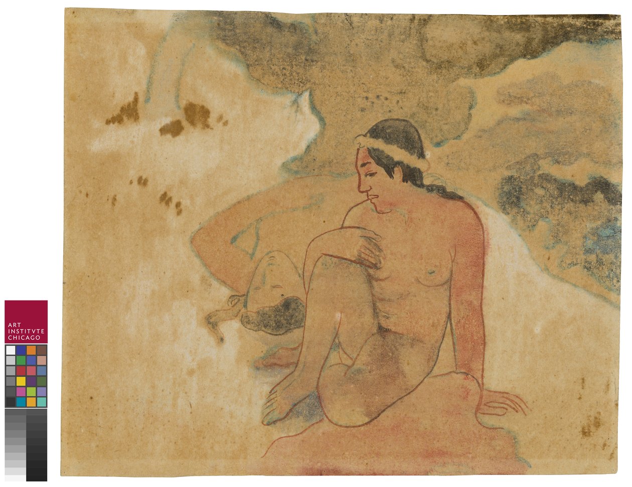 ¿Qué! ¿Estás celoso?, 1894 de Paul Gauguin