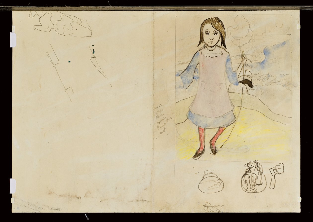 Niña, 1889 de Paul Gauguin