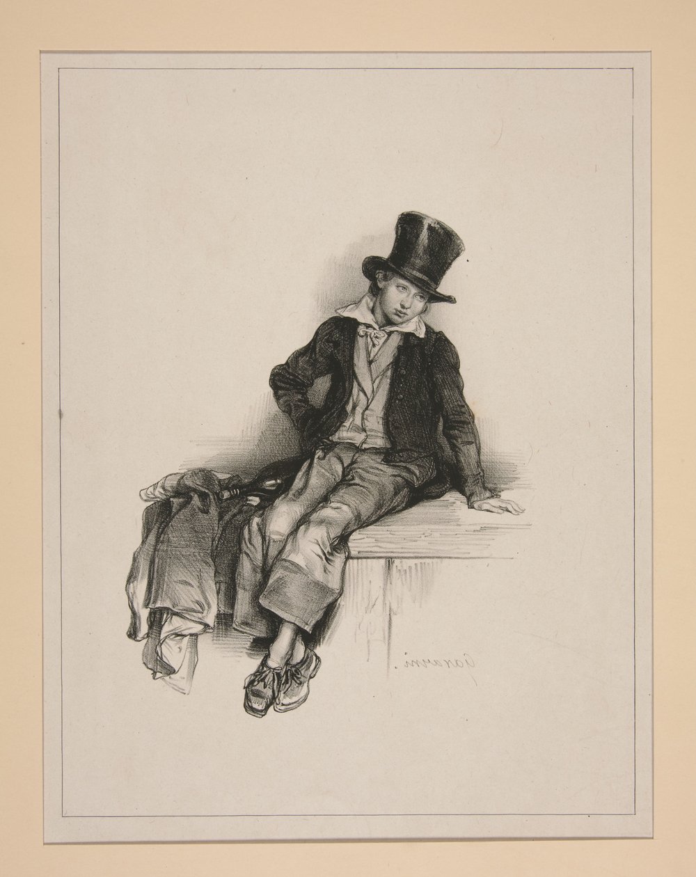 (ESTUDIO DE NIÑO.) de Paul Gavarni