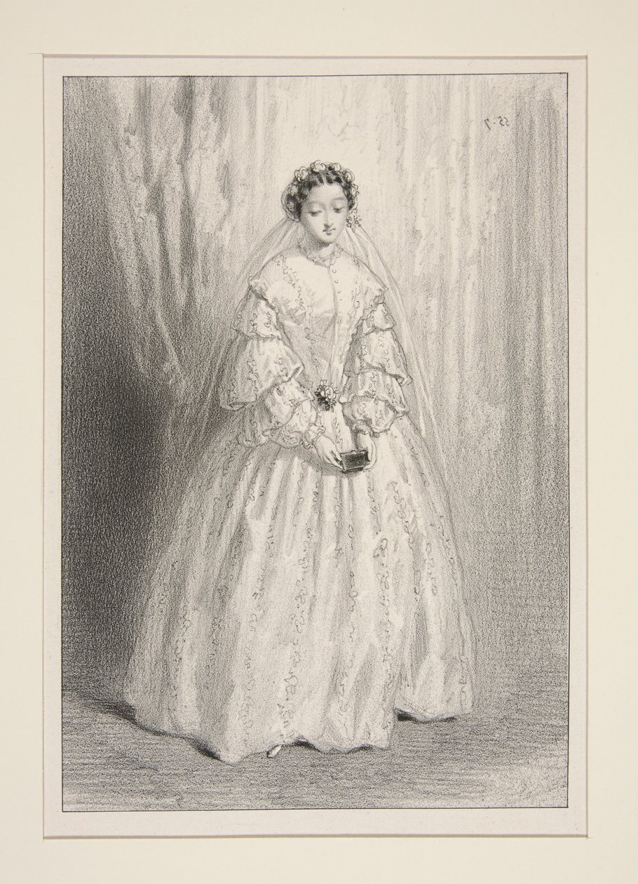 Toilette de novia de Paul Gavarni