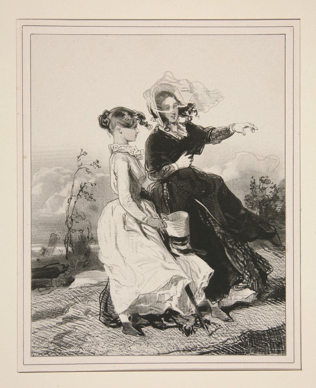 En Montmartre. de Paul Gavarni