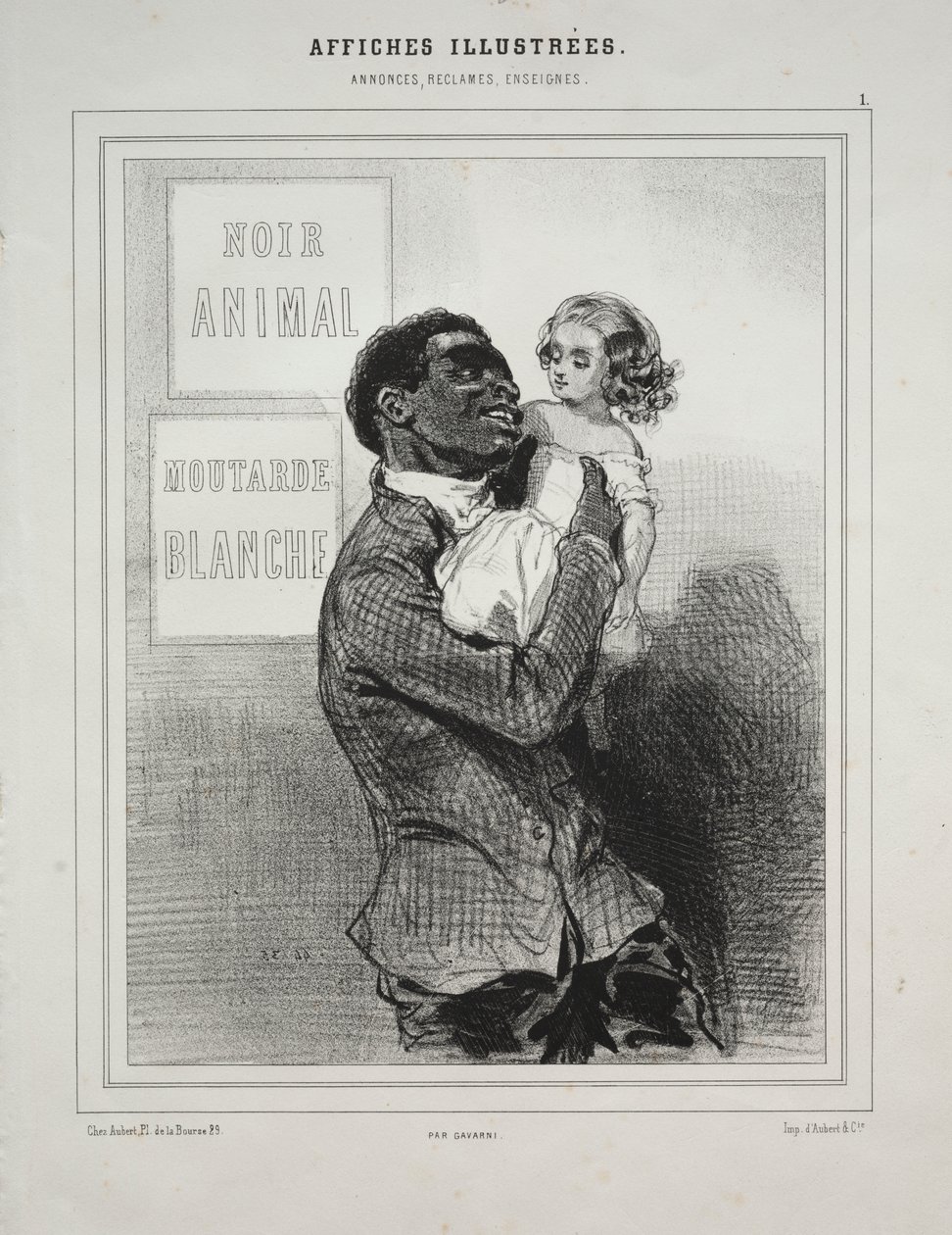Affiches Illustrées de Paul Gavarni