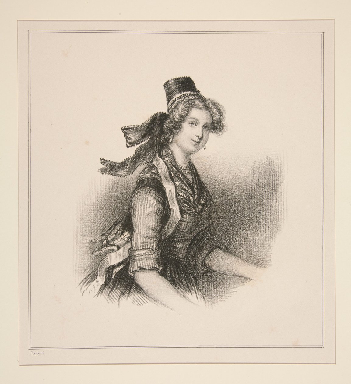 BAVARESA de Paul Gavarni