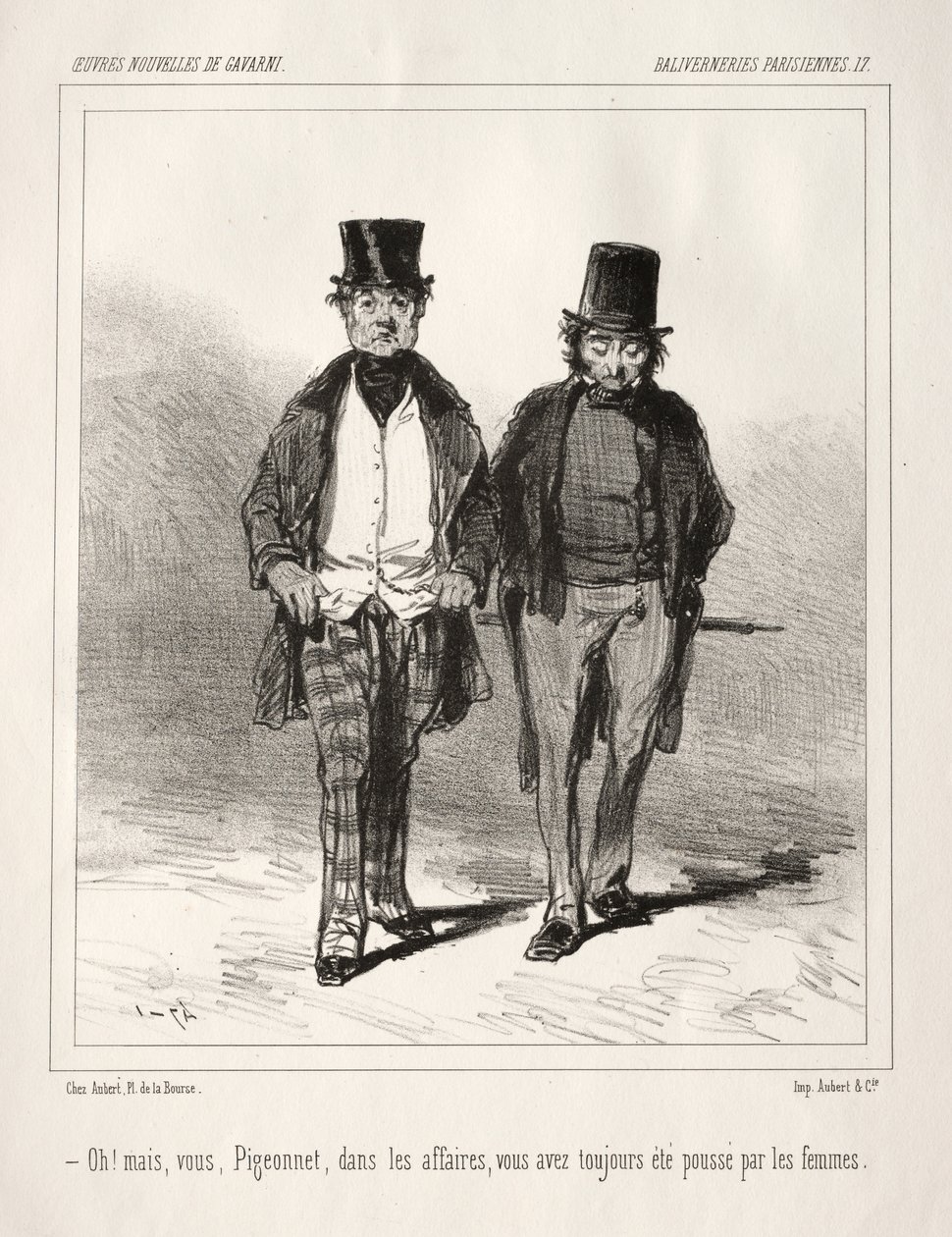 Baliverneries Parisiennes de Paul Gavarni