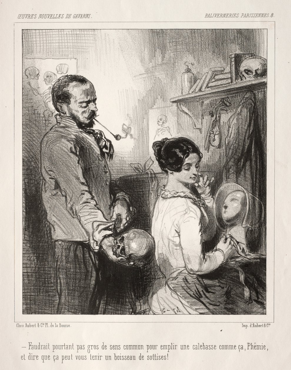 Baliverneries Parisiennes de Paul Gavarni