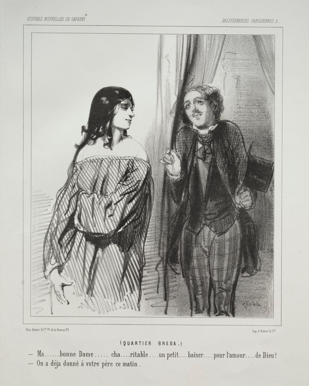 Baliverneries Parisiennes de Paul Gavarni
