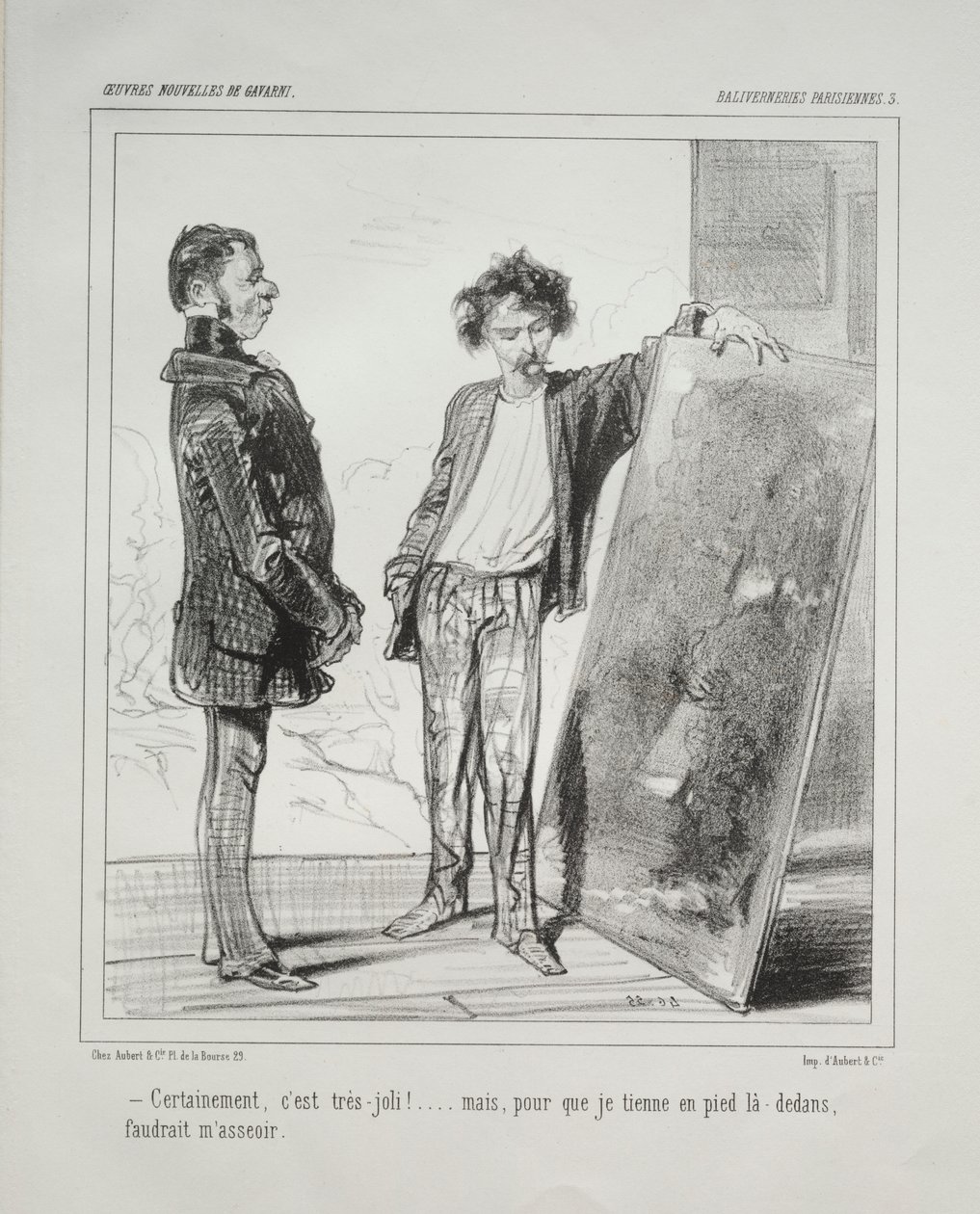 Baliverneries Parisiennes de Paul Gavarni