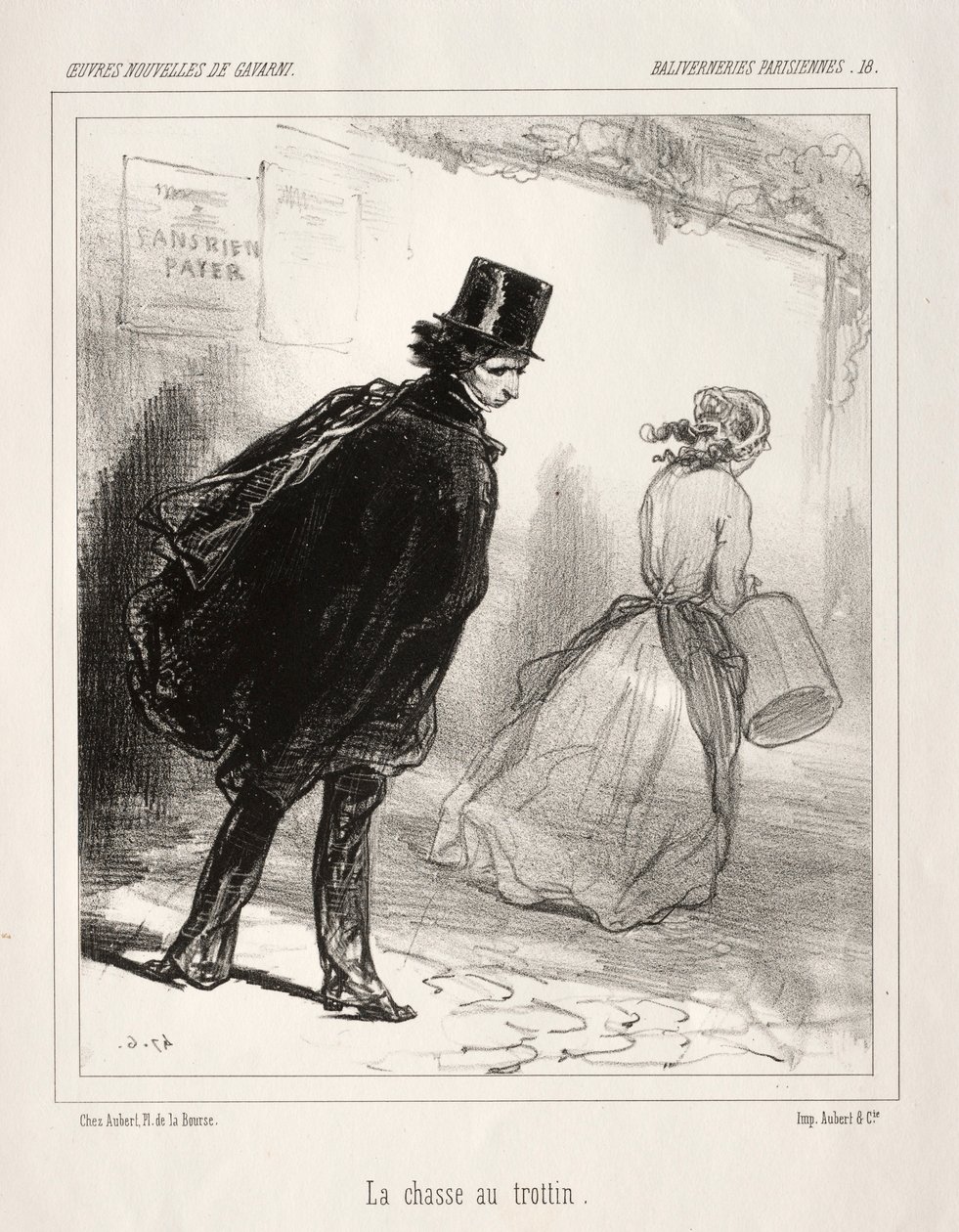 Baliverneries Parisiennes de Paul Gavarni