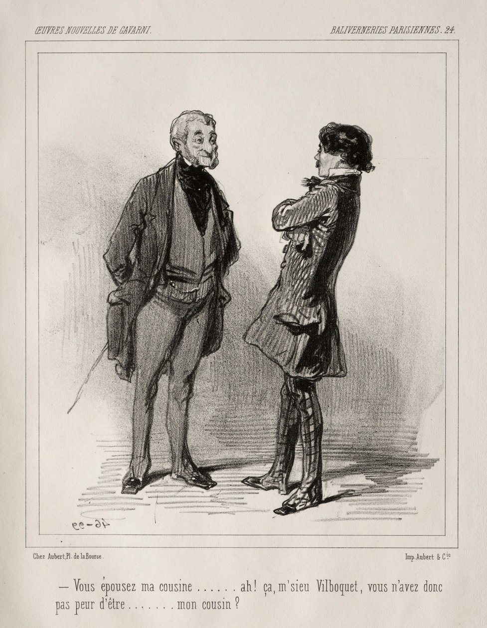 Baliverneries Parisiennes de Paul Gavarni