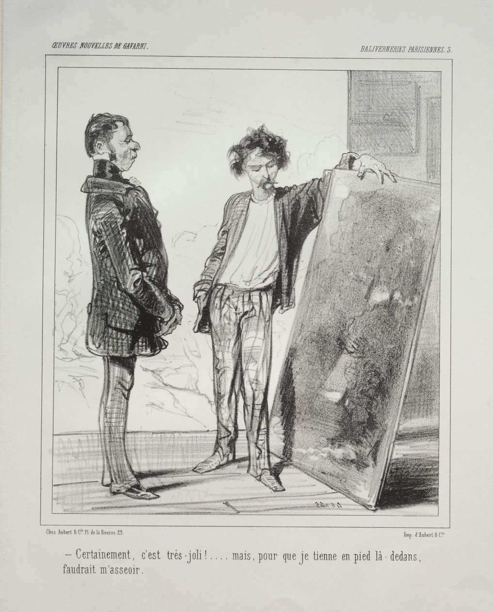 Baliverneries Parisiennes de Paul Gavarni