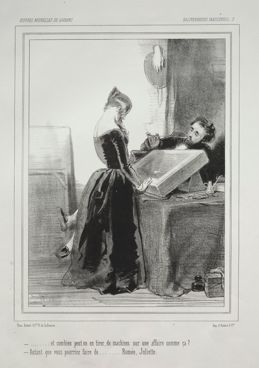 Baliverneries Parisiennes de Paul Gavarni